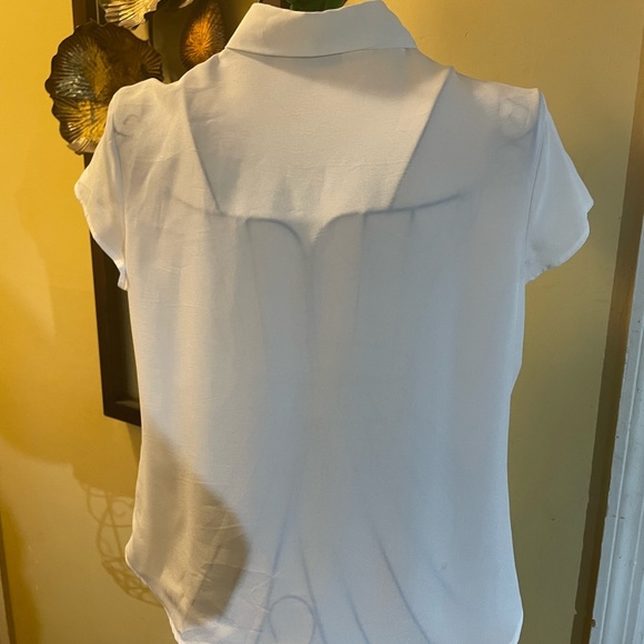 White button up blouse - Picture 3 of 4